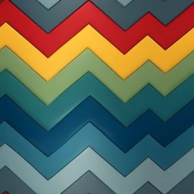 Colorful Zigzag Geometric Pattern | Seamless Design