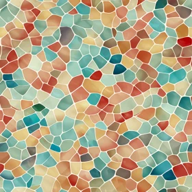 Colorful Abstract Mosaic Pattern Design