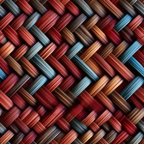 Wicker Basket Texture - Seamless Fiber Pattern