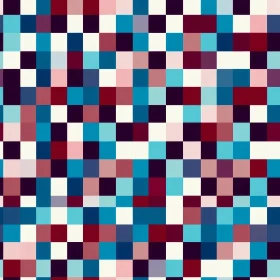 Colorful Pixelated Pattern - 1024x1024 Resolution