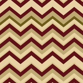 Red, Brown, Beige Chevron Geometric Pattern
