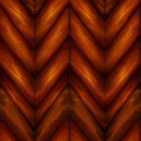 Dark Brown Chevron Wooden Planks Texture