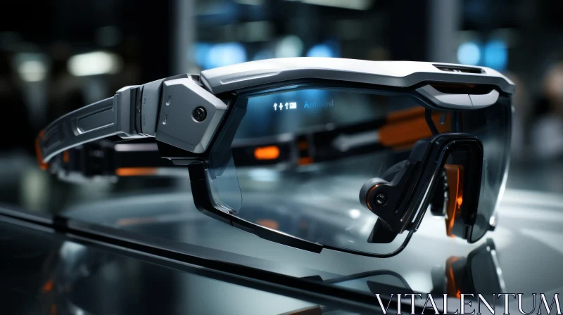 Innovative Augmented Reality Glasses with Display and Camera AI Image