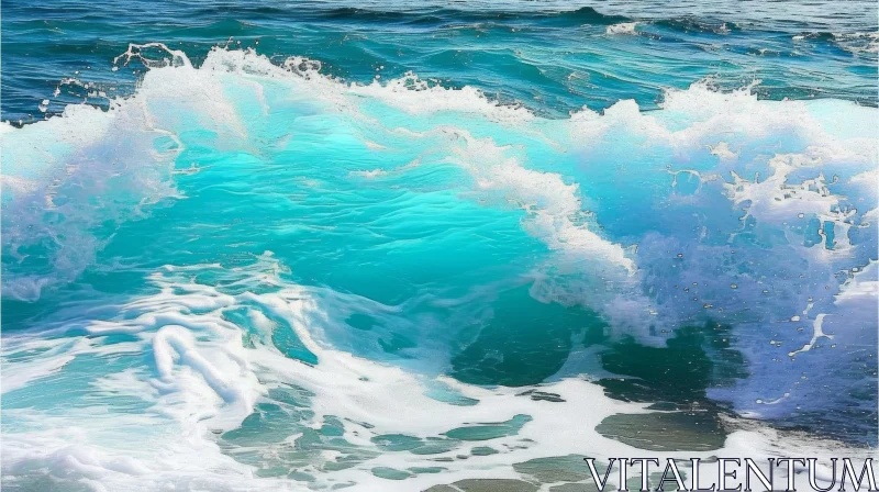 AI ART Powerful Wave Painting | Realistic Ocean Artwork