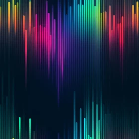 Colorful Abstract Vertical Lines Background