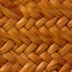 Rustic Wicker Basket Texture