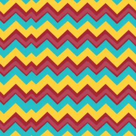 Colorful Chevron Vector Pattern for Design Projects