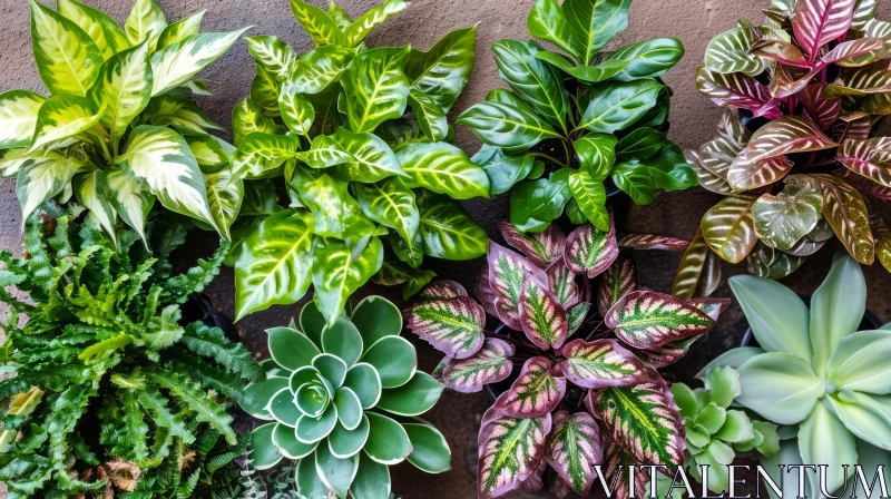 Indoor Nature: Exquisite Collection of Potted Plants AI Image