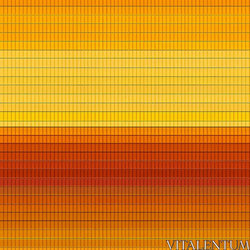 AI ART Warm Rectangles Pattern in Yellow, Orange, Brown