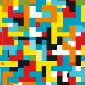 Colorful Abstract Geometric Pattern | Energy & Movement