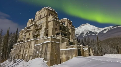 Enigmatic Abandoned Hotel in the Mountains | Captivating Nature Photography