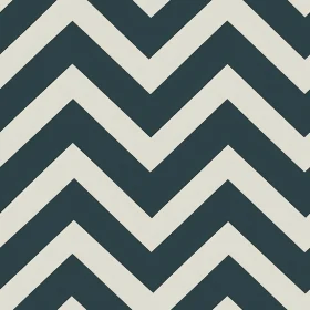 Dark Blue and Beige Chevron Vector Pattern