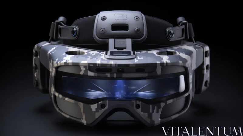Futuristic Mixed Reality Headset - Virtual Experience AI Image