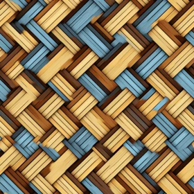 High-Quality Wicker Basket Texture for Various Design Purposes