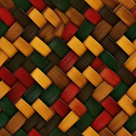 Woven Basket Geometric Pattern Texture