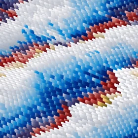 Colorful Abstract Background with Diagonal Pattern