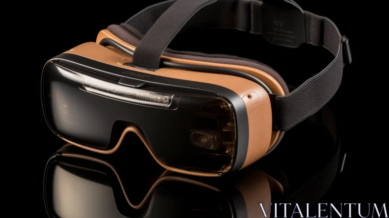 AI ART Virtual Reality Headset Close-up