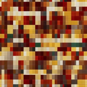 Warmth and Richness Mosaic Pattern