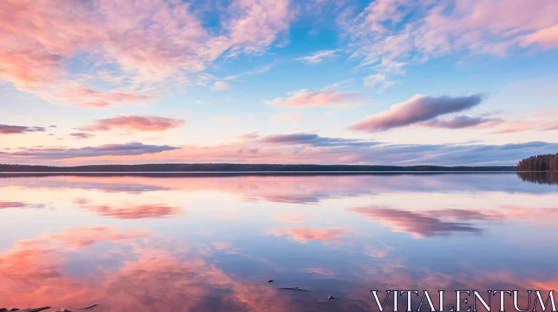 AI ART Serene Seascapes: A Reflection of Clouds in a Lake | Scottish and Australian Landscapes