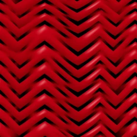 Red and Black Chevron Pattern - Seamless Design