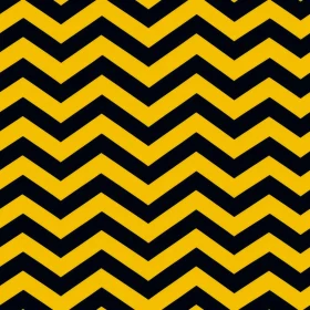 Yellow and Black Chevron Seamless Pattern