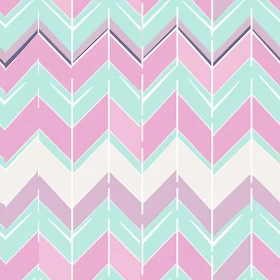 Pastel Chevron Pattern - Seamless Design for Backgrounds