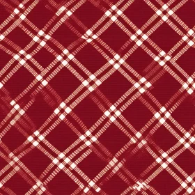 Red and White Gingham Pattern - Seamless Background Design
