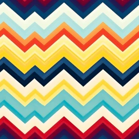 Colorful Chevrons Seamless Pattern