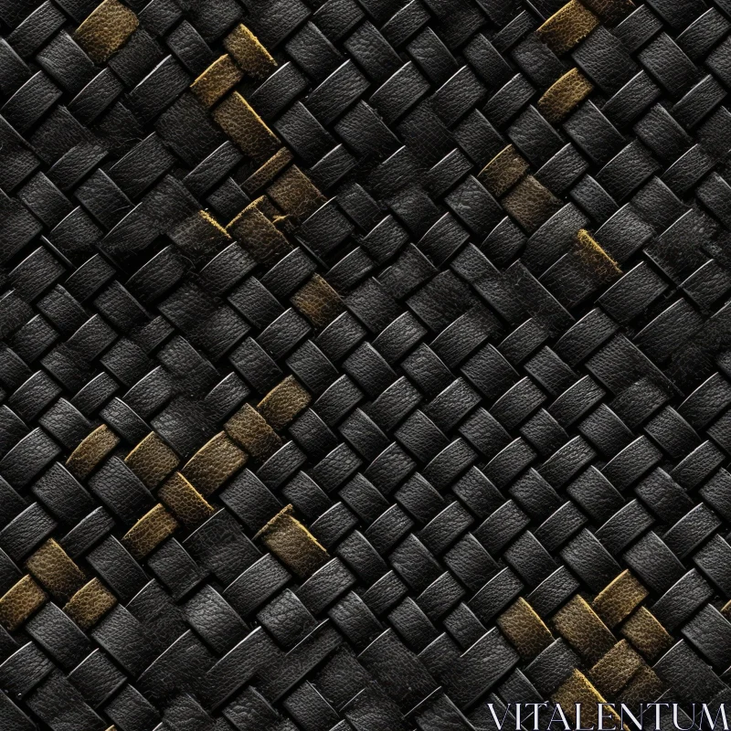 Leather Stripes Seamless Pattern Texture AI Image