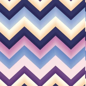Pastel Chevrons Gradient Pattern