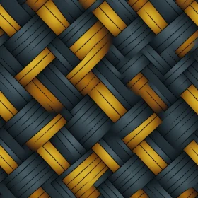 Black Carbon Fiber Twill Pattern Seamless Texture