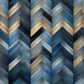 Blue Wood Herringbone Parquet Texture