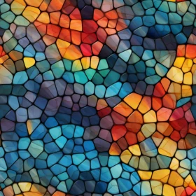 Colorful Pebbles Seamless Pattern