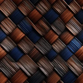 Realistic Wicker Basket Texture for Diverse Backgrounds
