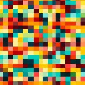 Retro Arcade Pixel Pattern - Seamless Design for Video Games