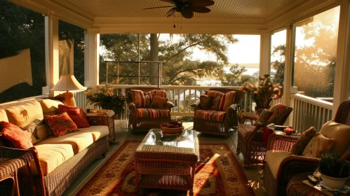 Tranquil Porch with Lake View: A Serene Spot to Unwind