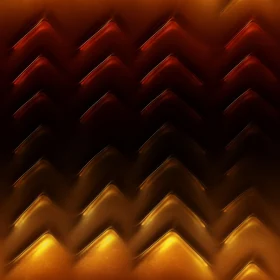 Luxurious Brown and Gold Chevron Pattern