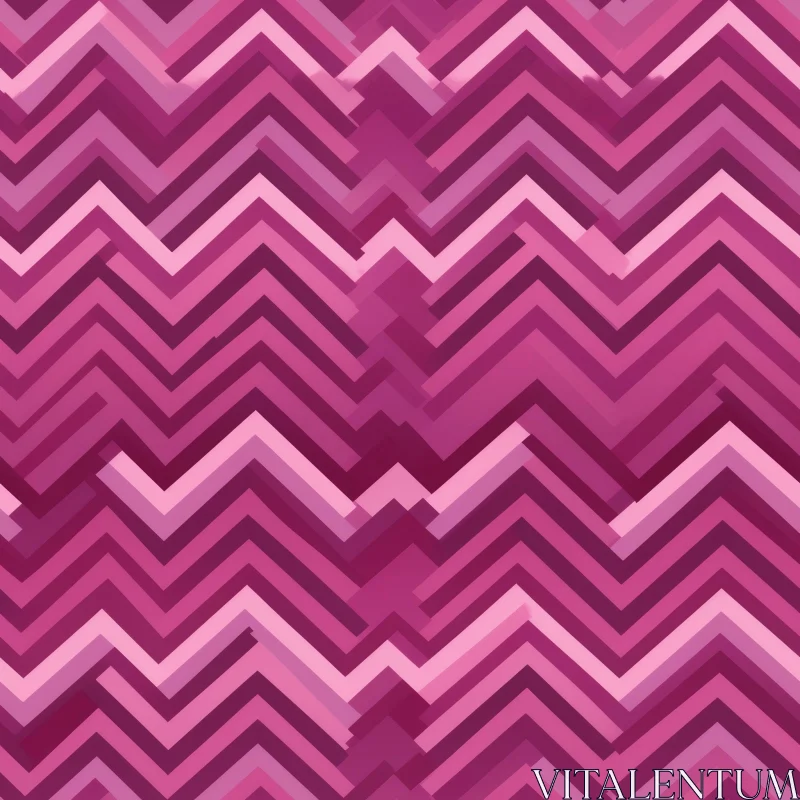 AI ART Pink and Purple Chevron Pattern - Home Decor and Fabric Design