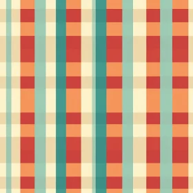 Retro Multicolored Geometric Pattern