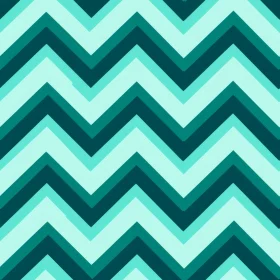 Green and Blue Chevron Pattern - Seamless Geometric Design