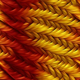 Red and Gold Basket-Weave Seamless Pattern