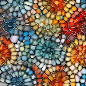 Colorful Pebbles Seamless Texture for Design Projects