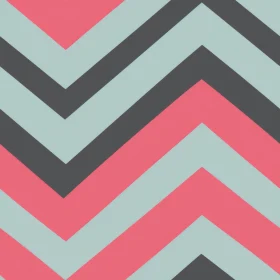 Pink Geometric Chevron Pattern