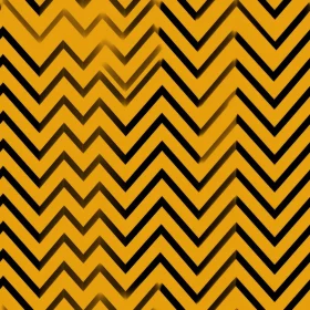 Chevron Zigzag Pattern in Black and Yellow