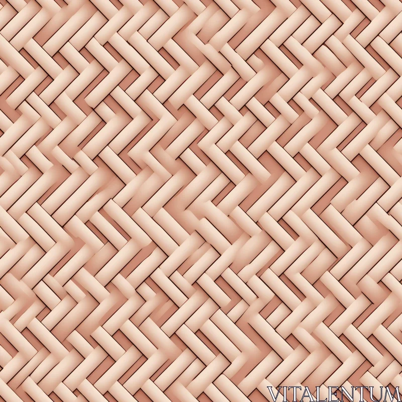 Basket Weave Texture Seamless Pattern AI Image
