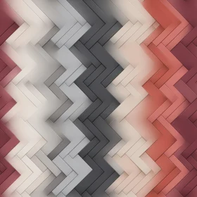 Red Pink Gray Herringbone Brick Pattern