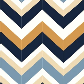 Retro Chevrons Seamless Vector Pattern