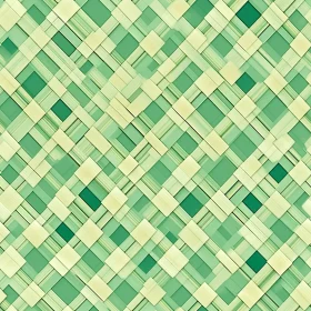Green and White Basket-Weave Texture Pattern