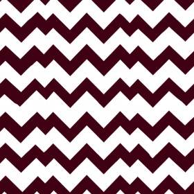 Maroon and White Chevron Seamless Pattern