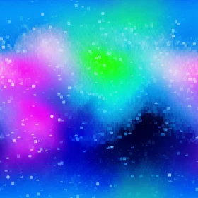 Colorful Abstract Pixelated Background